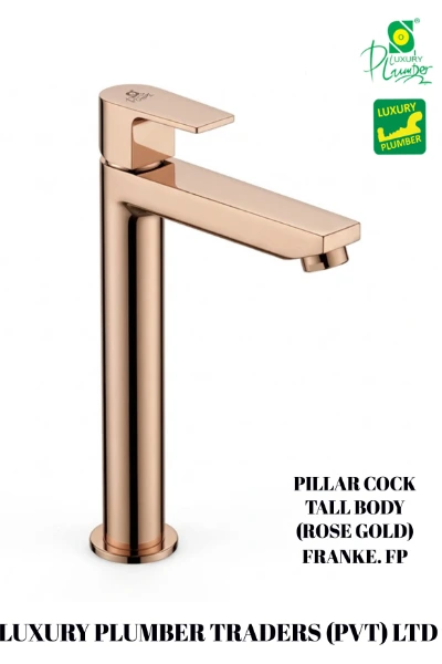 BASIN TAP TALL BODY ROSE GOLD